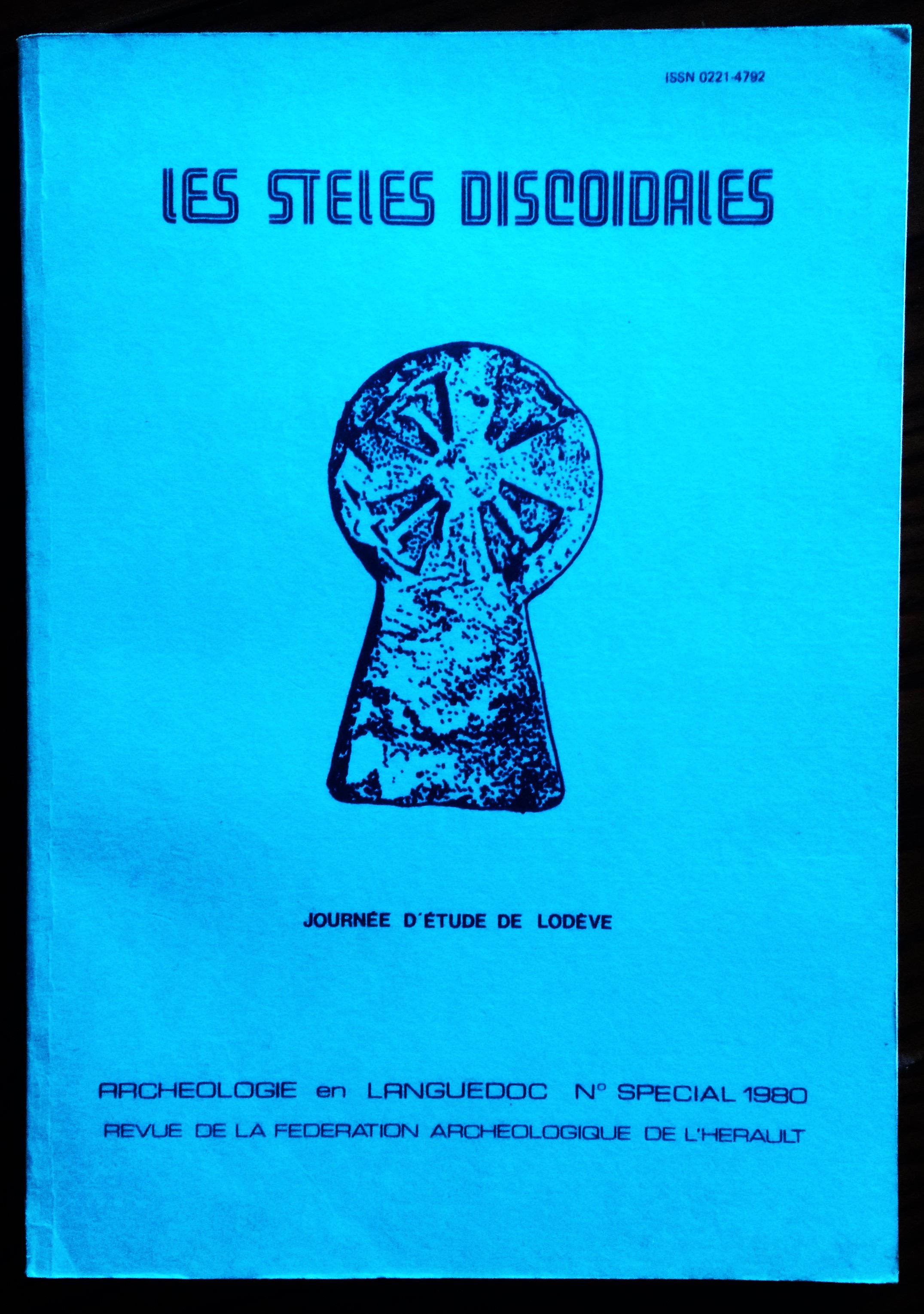 Les steles discoidales. Journée d'Étude de Lodève.