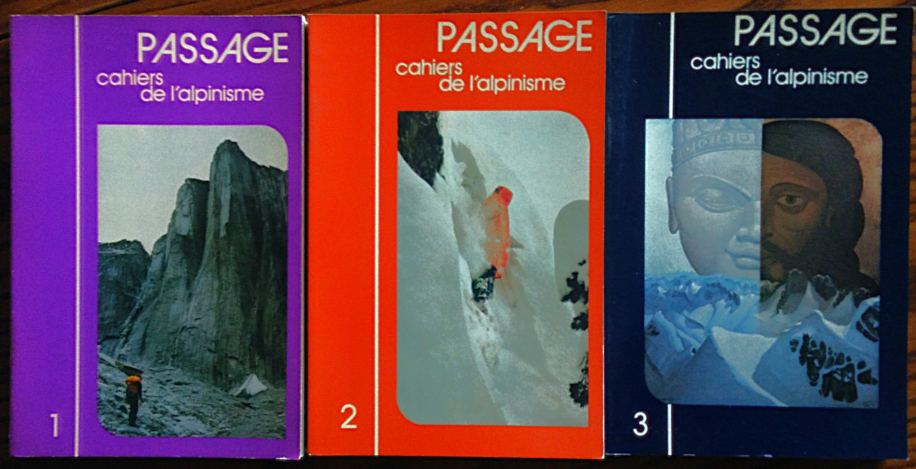 Passage Cahiers de l'alpinisme. Volumi 1-7 (tutto il pubblicato). + …