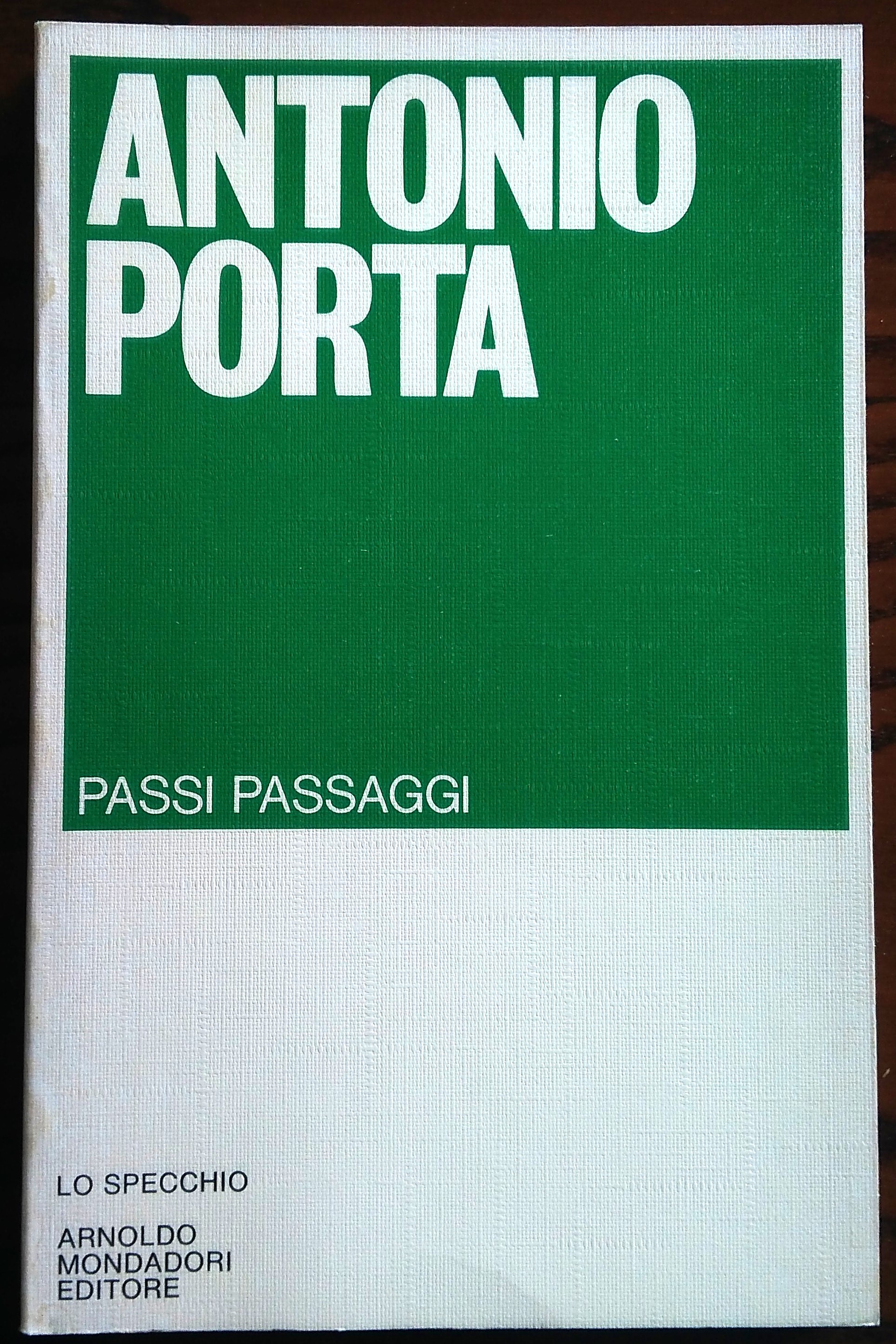 Passi passaggi. (1976-1979).