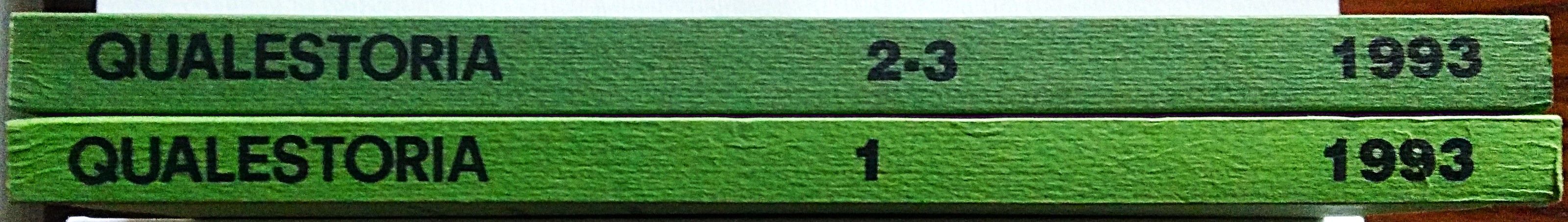 Quale Storia. Bollettino dell' Istituto Regionale per la Storia del …