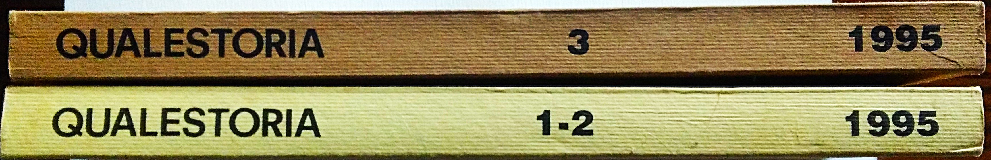 Quale Storia. Bollettino dell' Istituto Regionale per la Storia del …