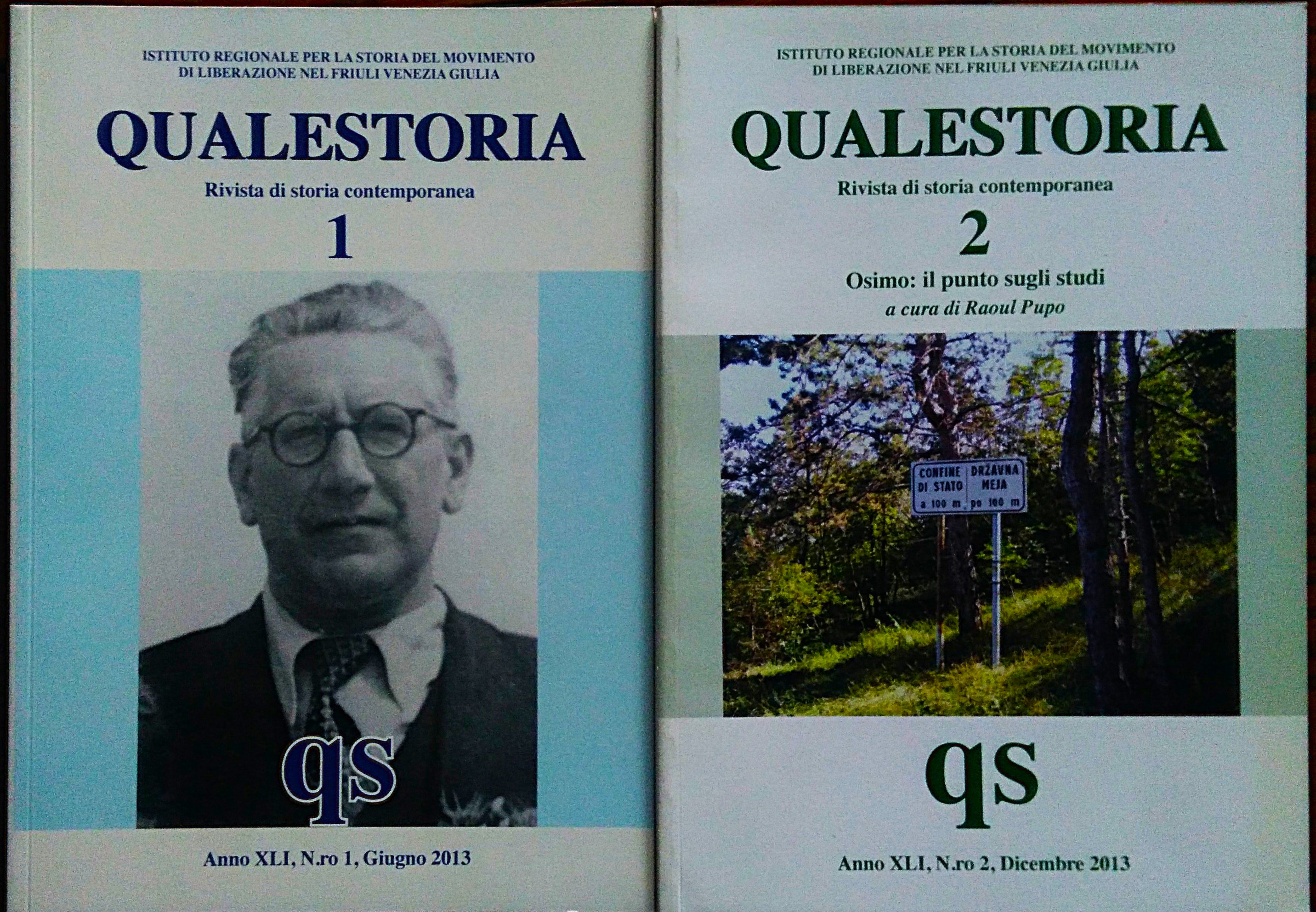 Quale Storia. Istituto Regionale per la Storia del Movimento di …
