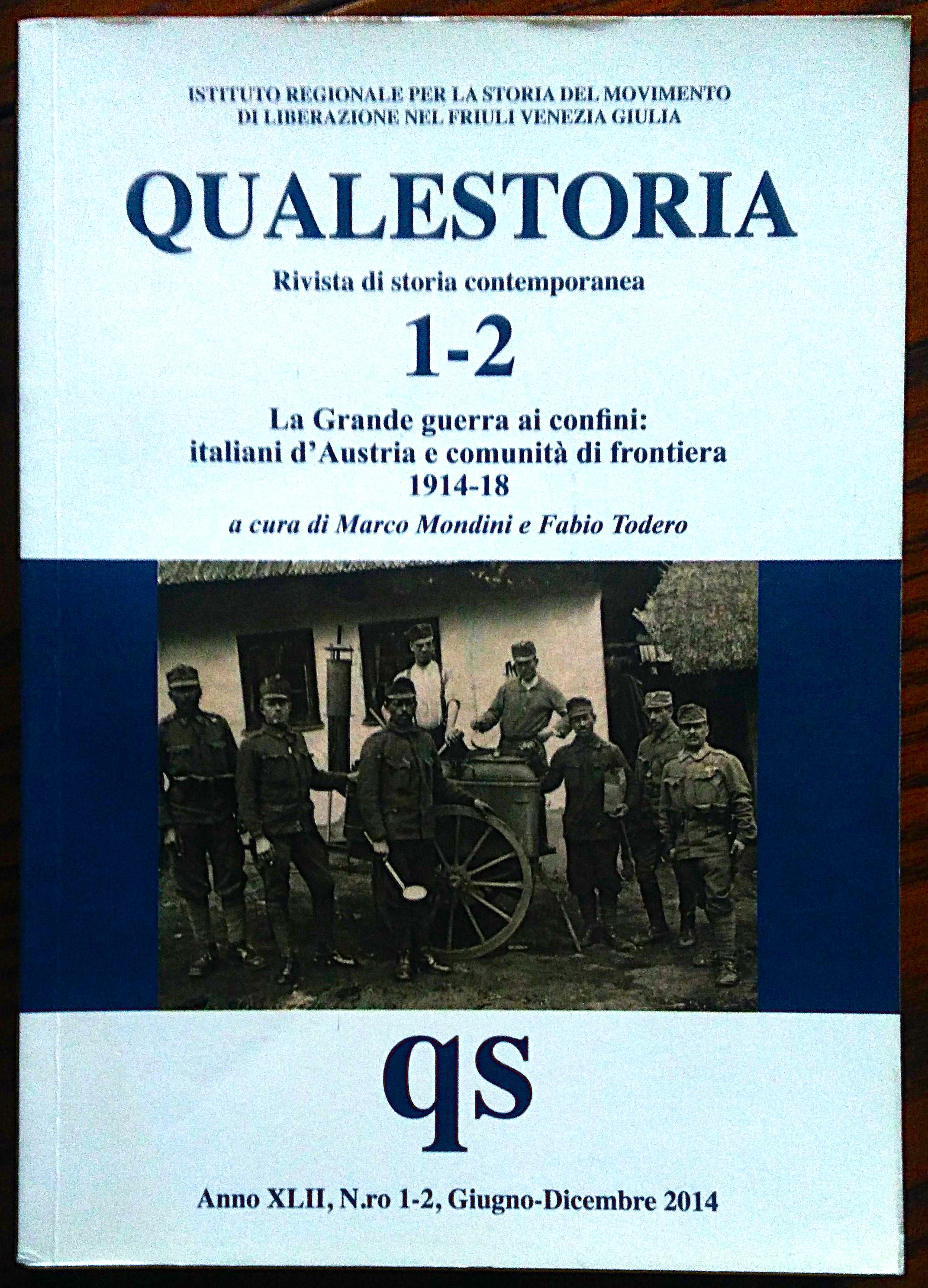 Quale Storia. Istituto Regionale per la Storia del Movimento di …