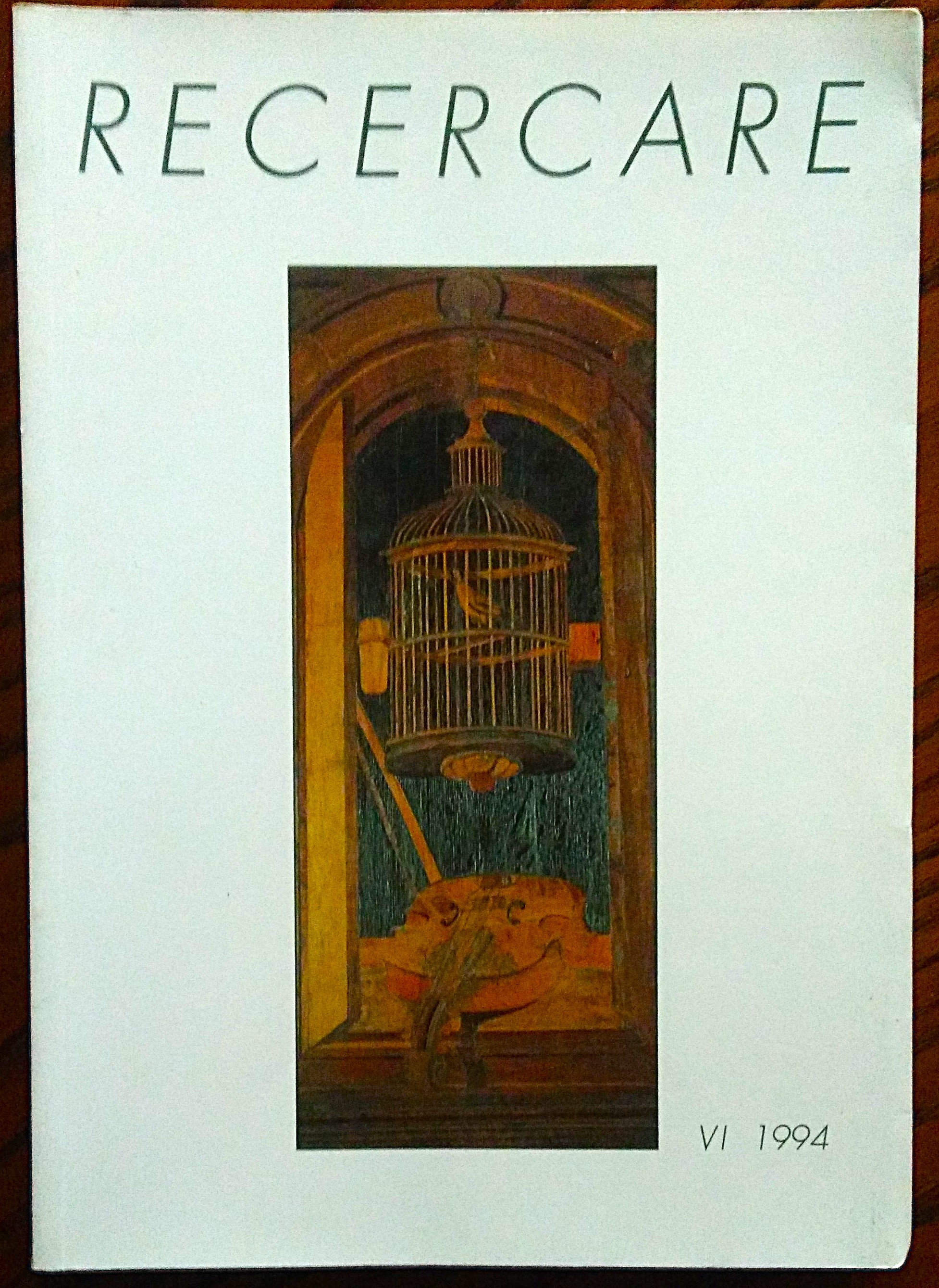 Recercare. Rivista per lo studio e la pratica della musica …