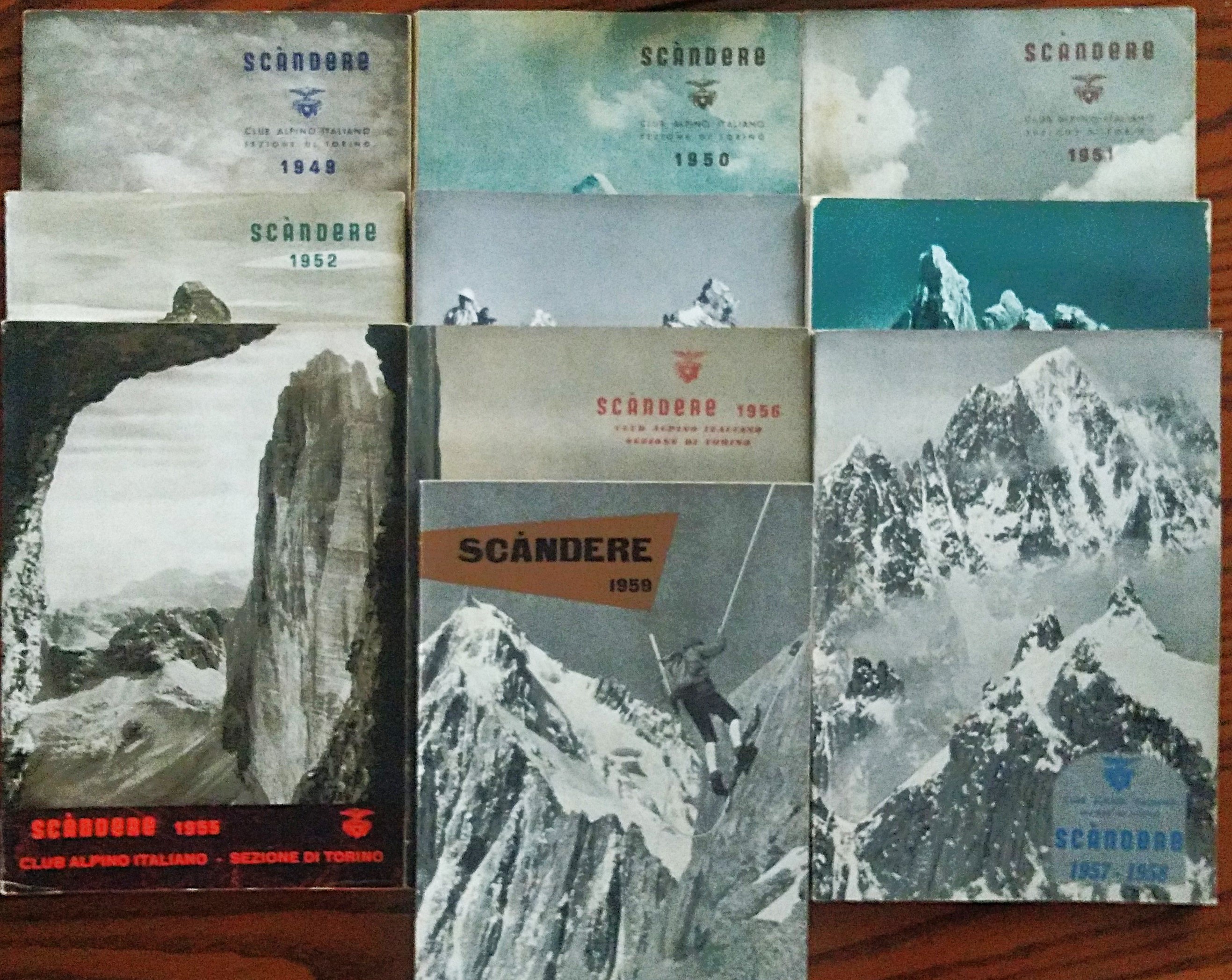 Scàndere. Club Alpino Italiano. Sezione di Torino. 1949-1999.