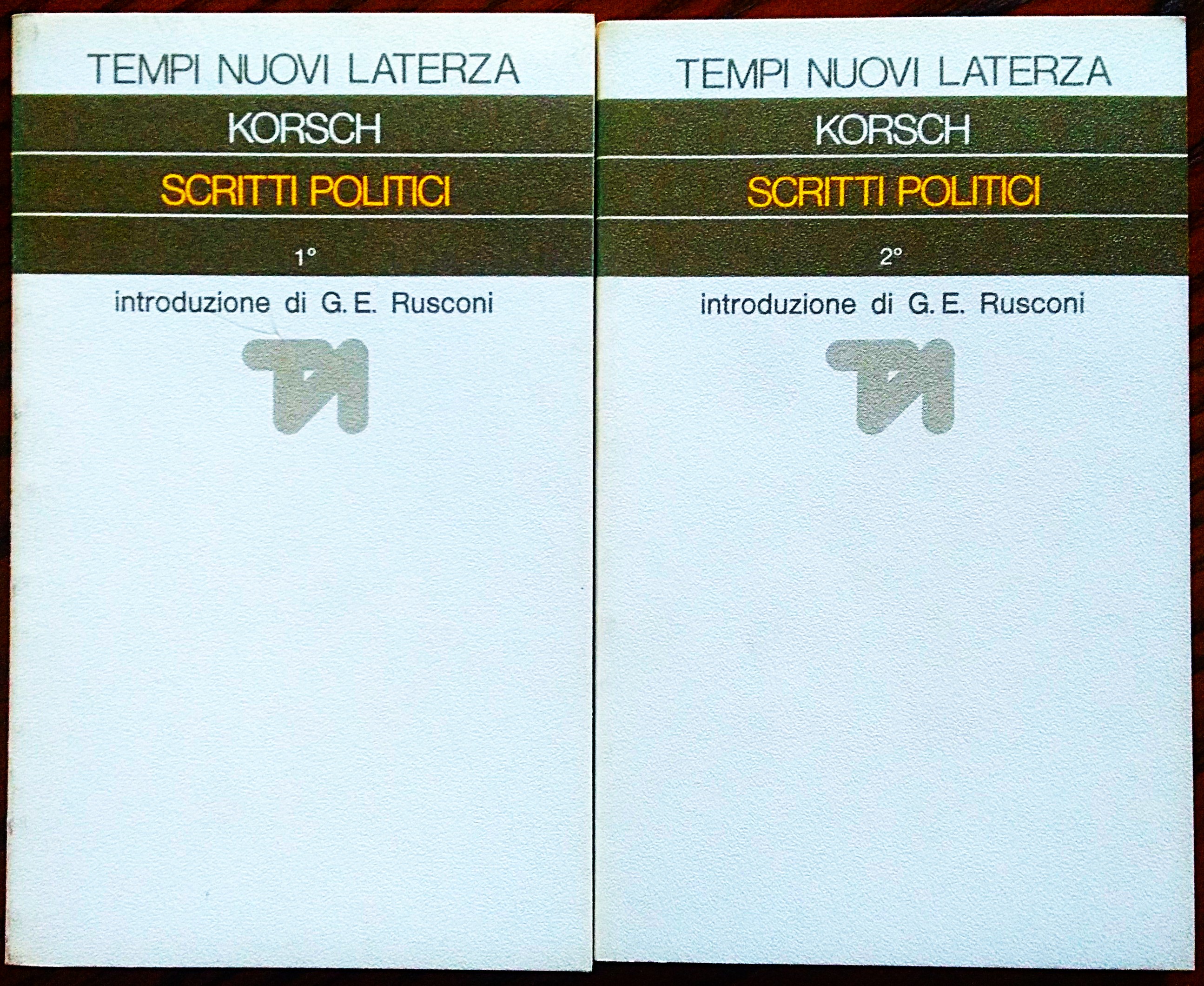 Scritti politici. Introduzione di Gian Enrico Rusconi.