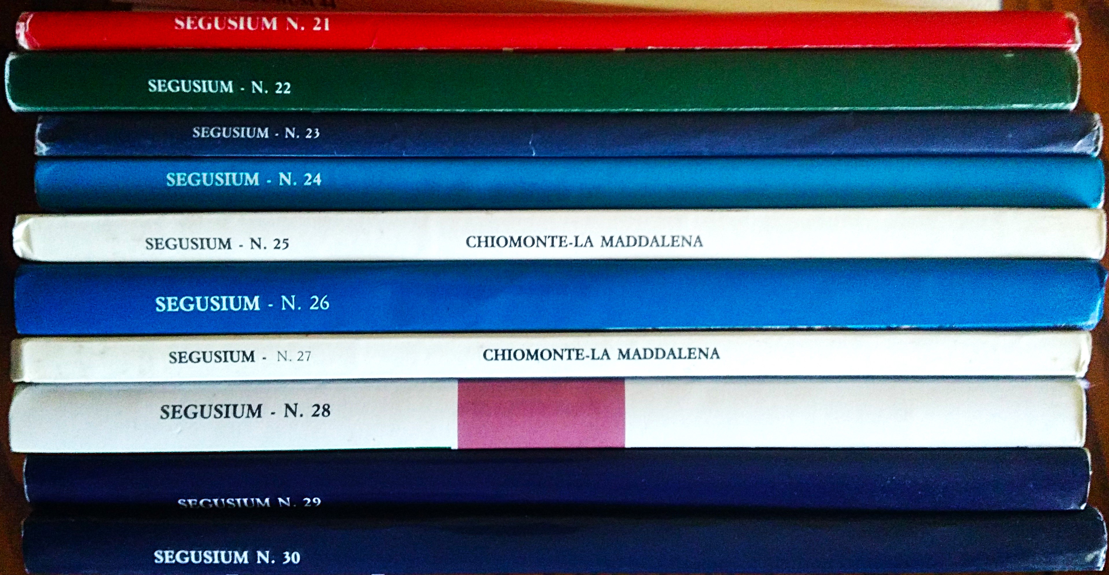 SEGUSIUM. Anno XXI, N. 21, dicembre 1985 - Anno XXVIII, …