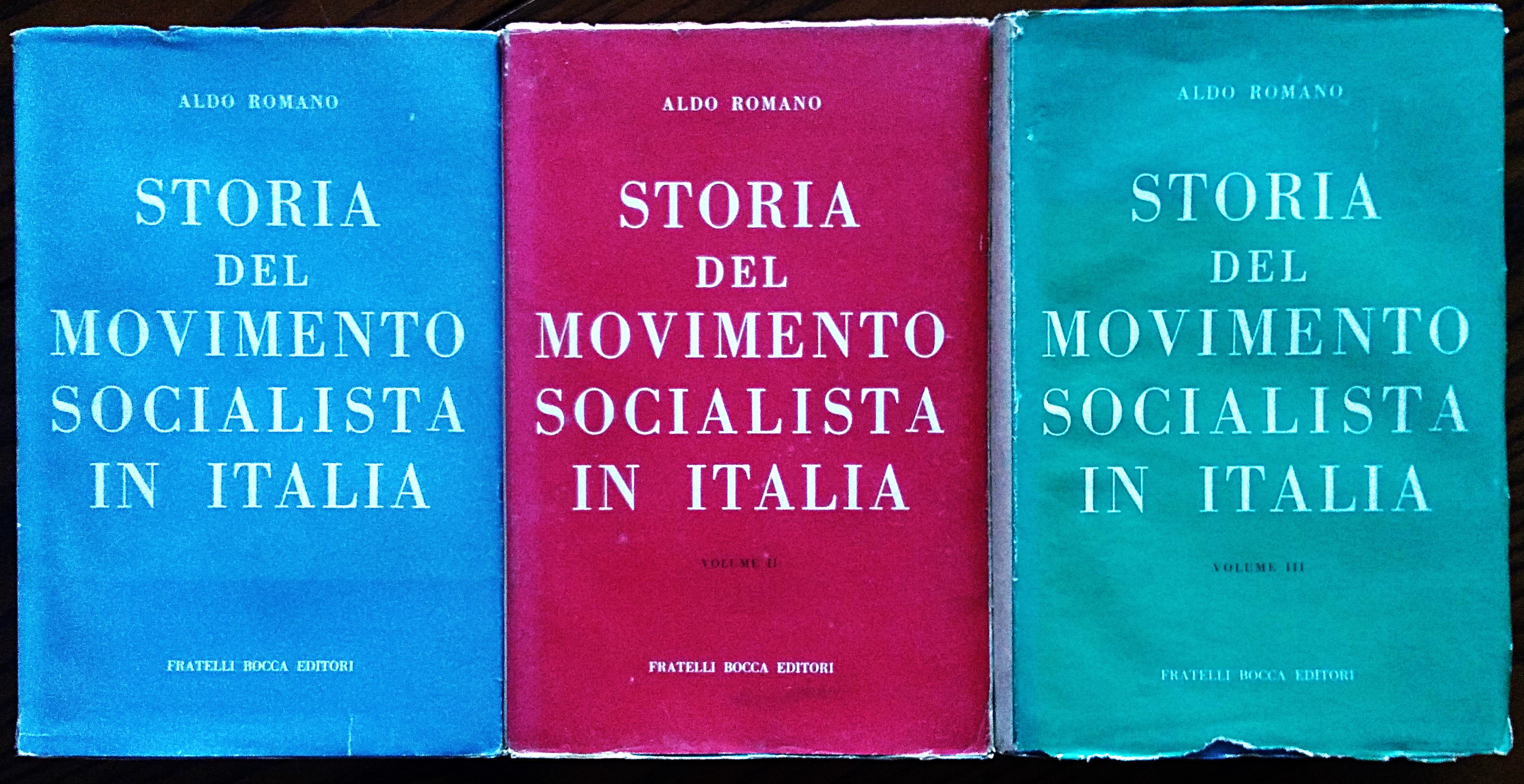 Storia del movimento socialista in Italia.