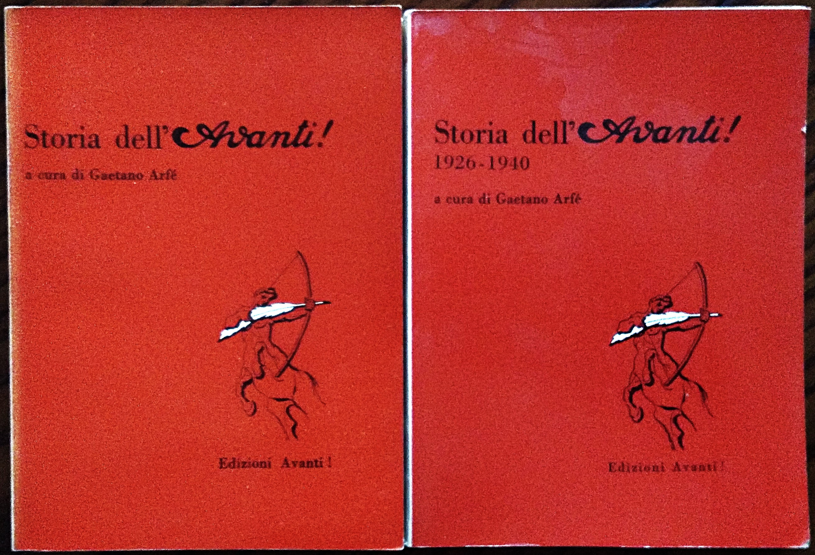 Storia dell'Avanti. A cura di Gaetano Arfé.