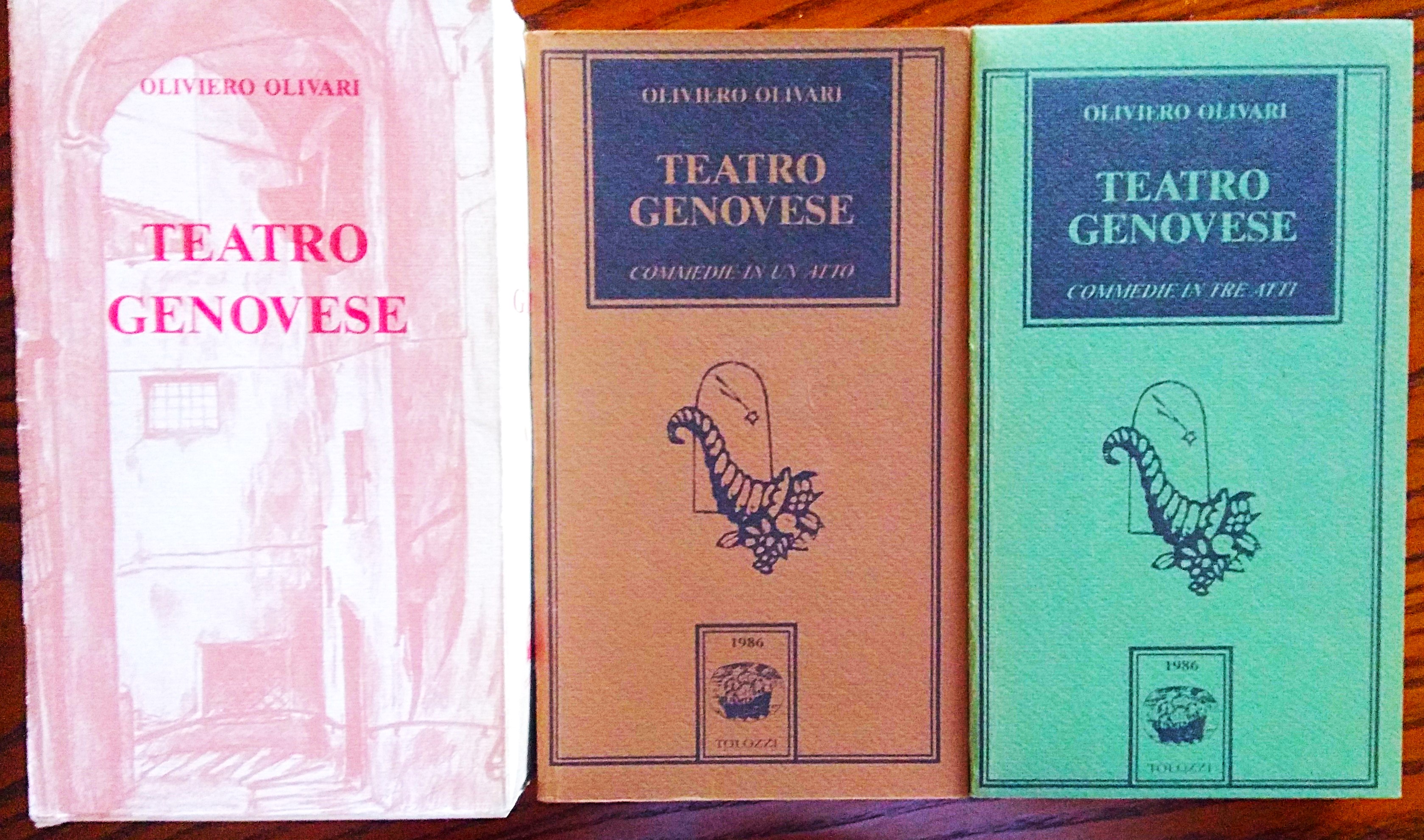Teatro genovese. Commedie in un atto. Commedie in tre atti.