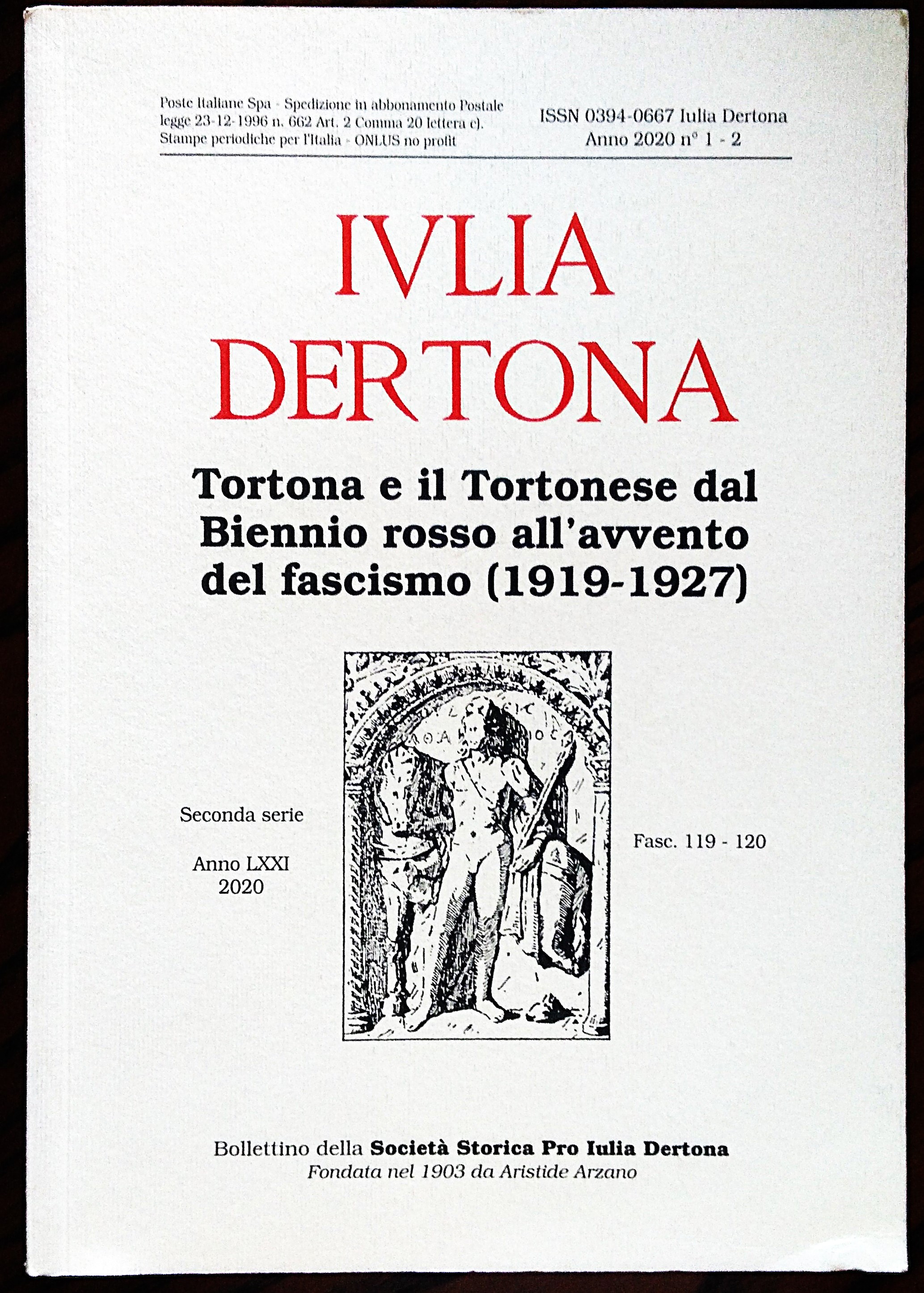 Tortona e il Tortonese dal Biennio rosso all'avvento del fascismo …
