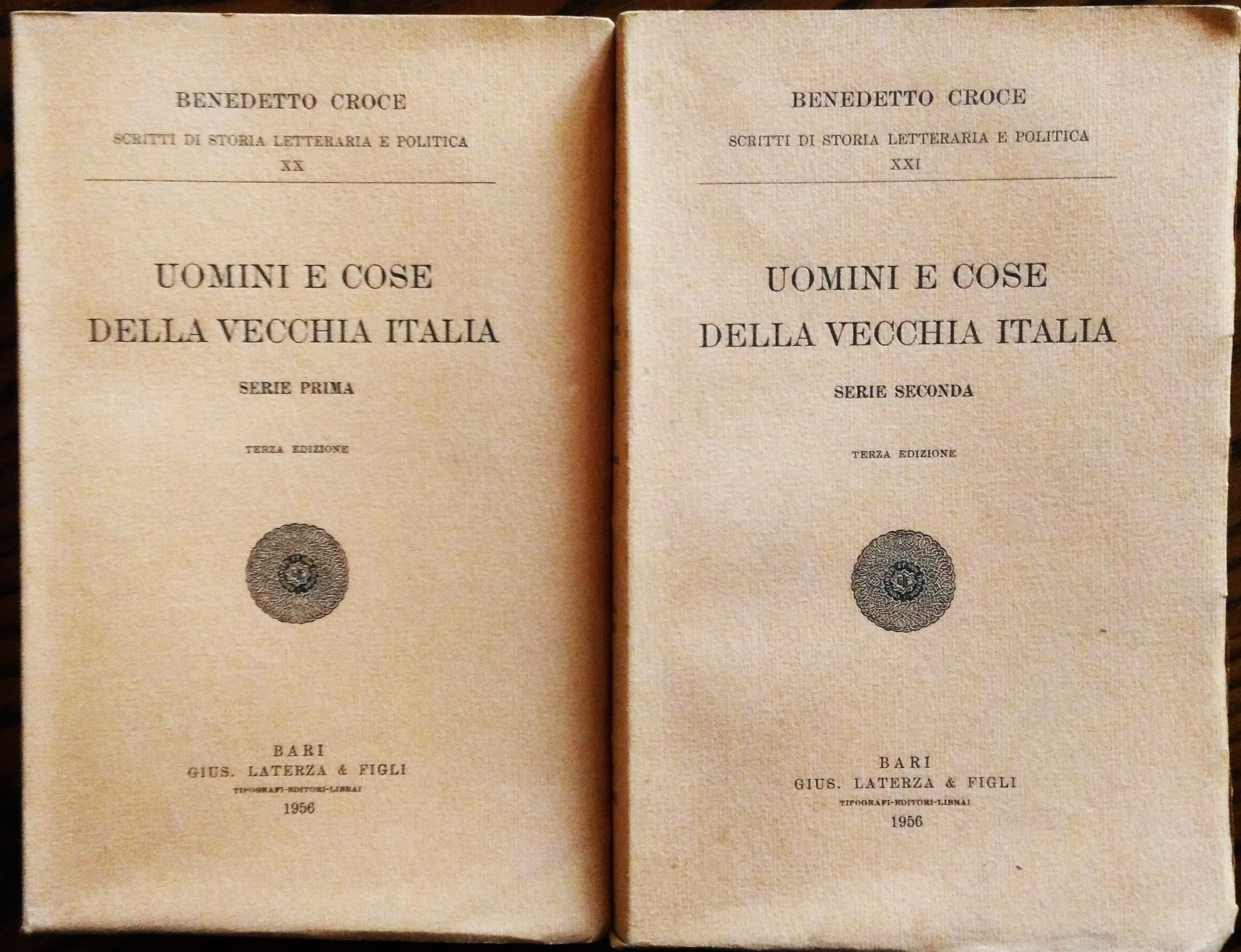 Uomini e cose della vecchia Italia. Serie prima. Serie seconda. …