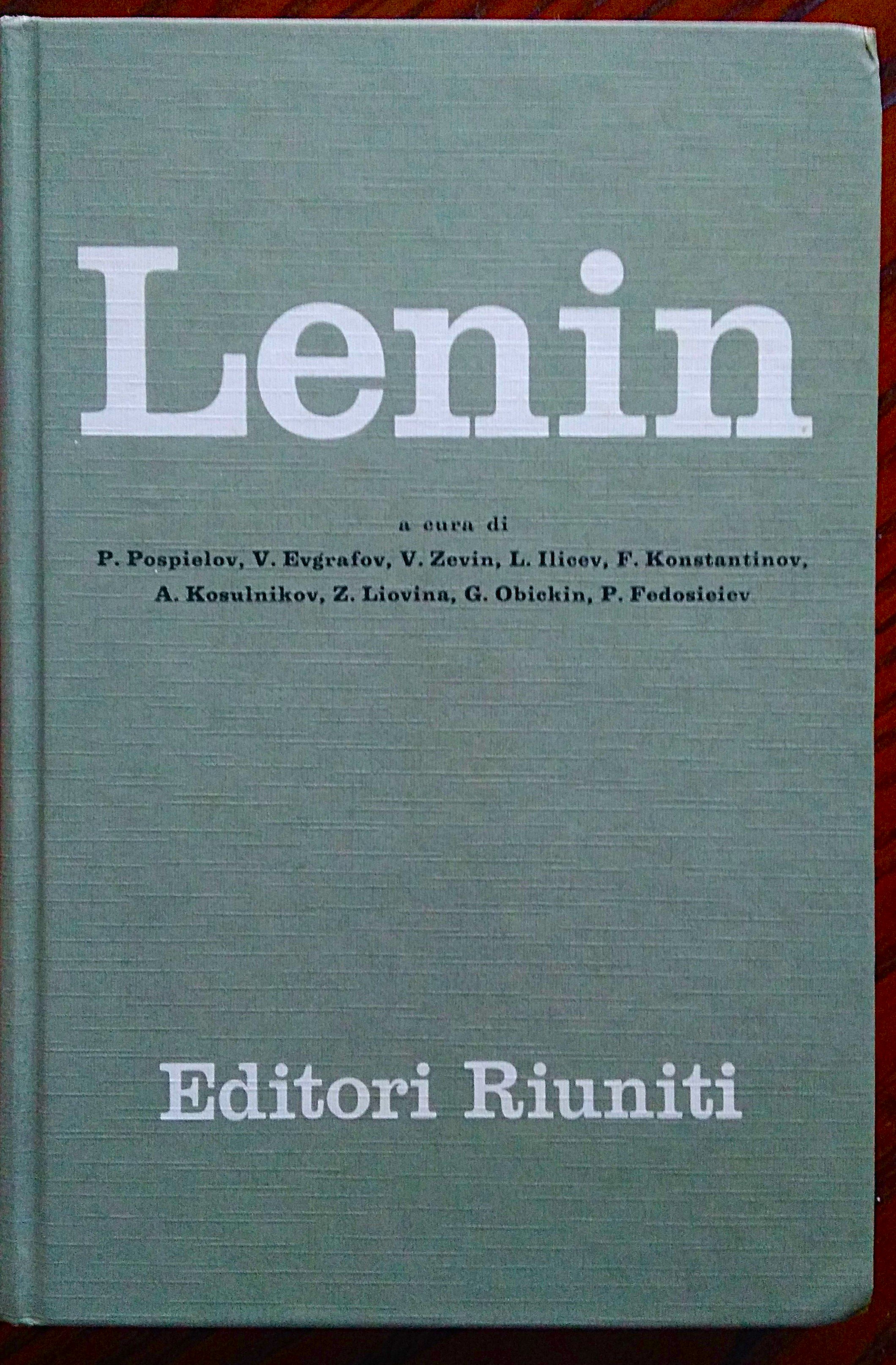 Vladimir Ilic Lenin.