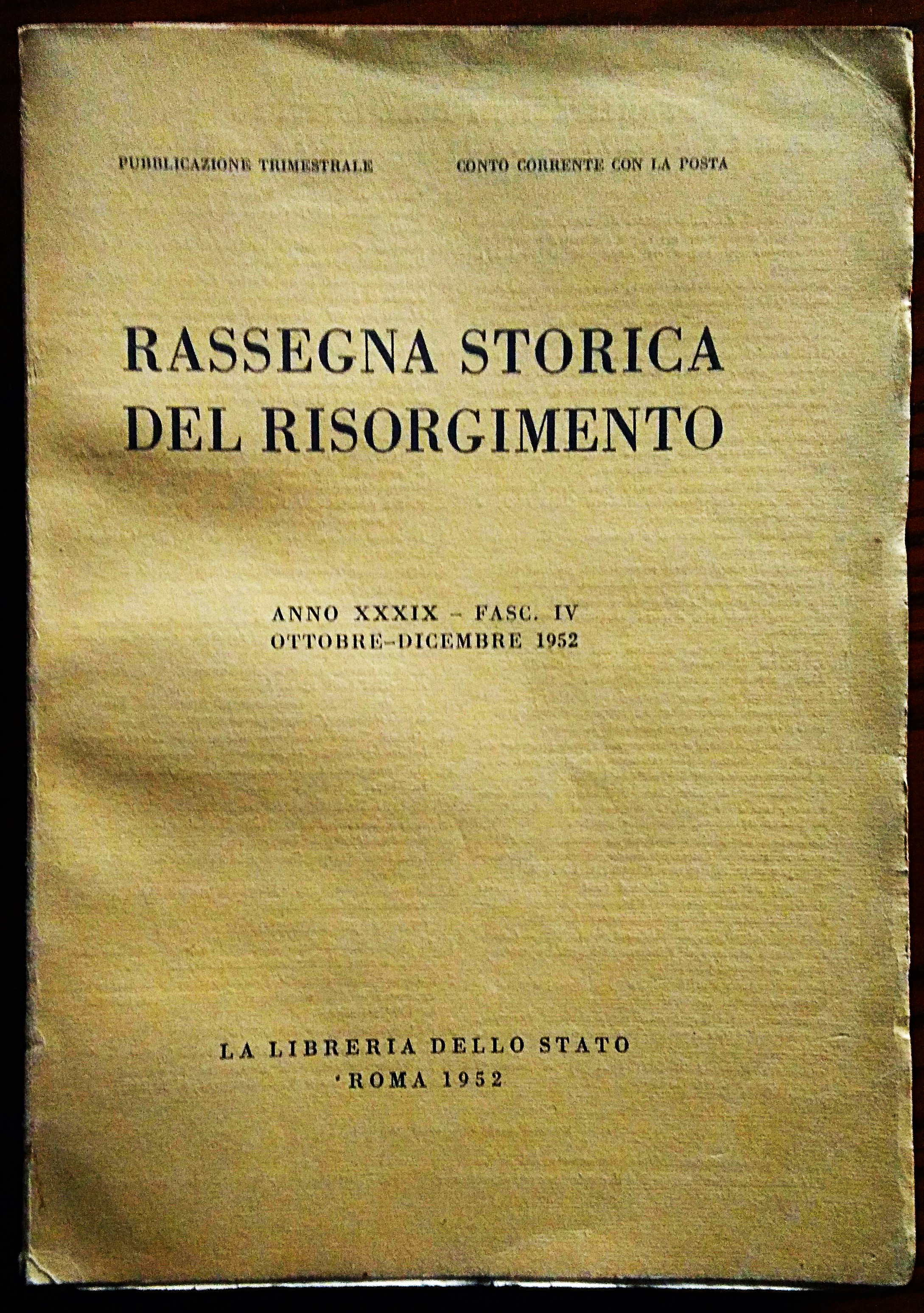 XXX Congresso di storia del Risorgimento (Palermo, 8-10 Novembre 1951). …