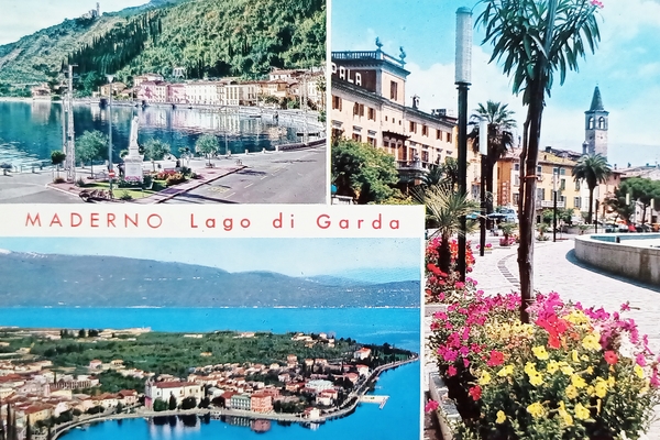 Cartolina - Maderno ( Brescia ) - Lago di Garda …