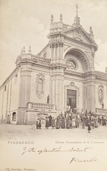 Cartolina - Piossasco - Chiesa Parrocchiale di S. Francesco - …