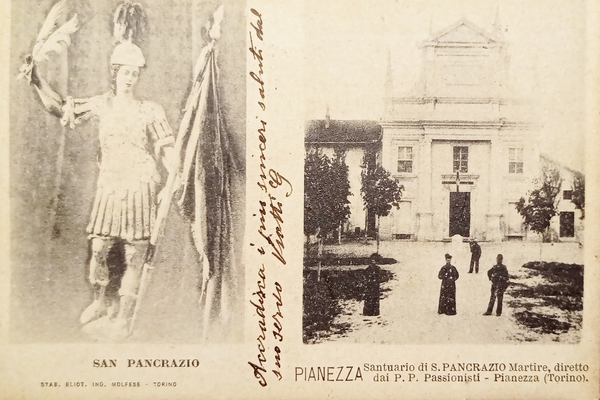 Cartolina - Pianezza ( Torino ) - Santuario di San …