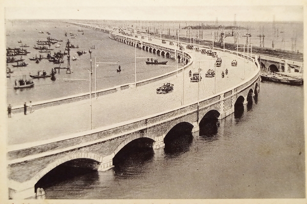 Cartolina - Venezia - Ponte Littorio - 1925 ca.