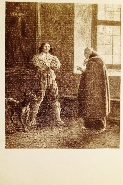 Cartolina - I Promessi Sposi illustrati da G. B. Galizzi …