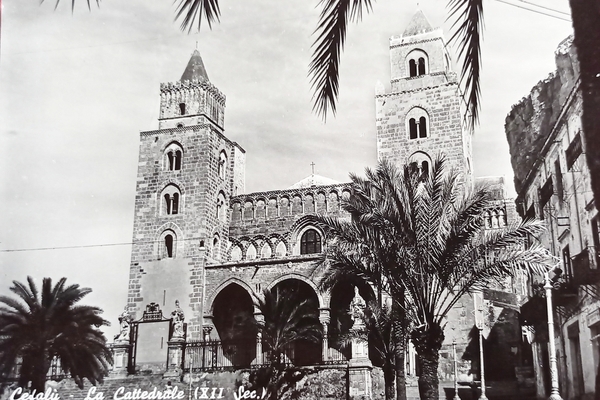 Cartolina - Cefalù - La Cattedrale - 1957