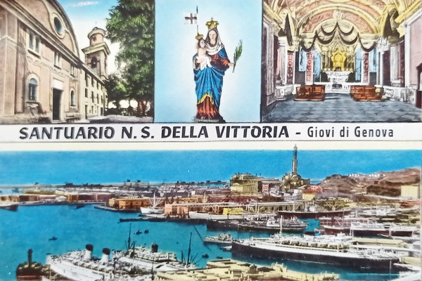 Cartolina - Santuario N. S. della Vittoria - Giovi di …