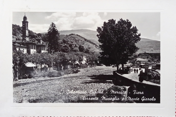 Cartolina - S. Sebastiano Curone - Mercato - Fiera Torrente …