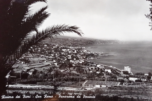 Cartolina - Riviera dei Fiori - Sanremo - Panorama da …