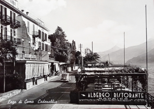 Cartolina - Lago di Como - Cadenabbia - 1950 ca.