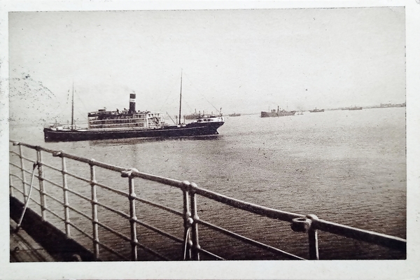 Cartolina - Suez - Trasporto di Truppe verso l'Eritrea - …
