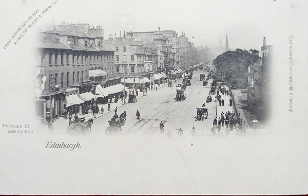 Cartolina - Scozia - Edimburgo - 1900 ca.