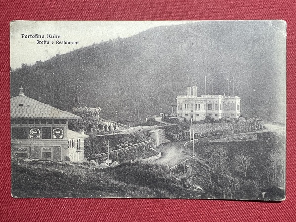 Cartolina - Portofino Kulm ( Genova ) - Grotta e …