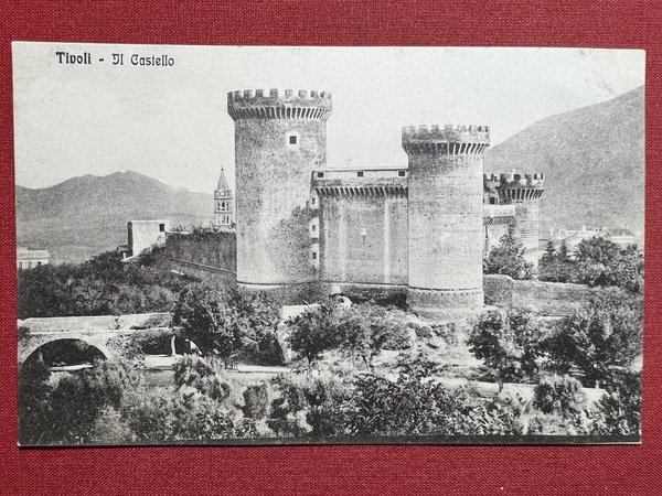 Cartolina - Tivoli - Il Castello - 1920 ca.