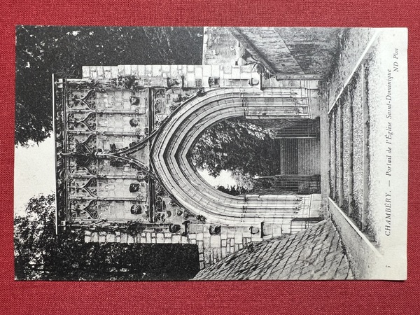 Cartolina - Chambery - Portail de l'Eglise Saint Dominique - …