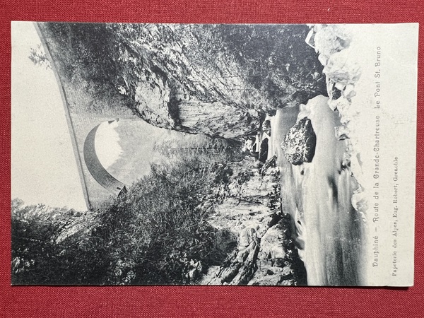 Cartolina - Dauphine - Route de la Grande-Chartreuse - Le …