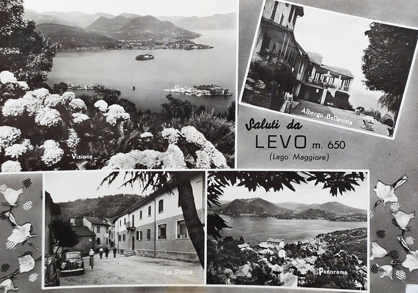 Cartolina - Saluti da Levo ( Lago Maggiore ) - …