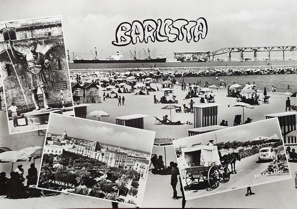 Cartolina - Barletta - Vedute diverse - 1961