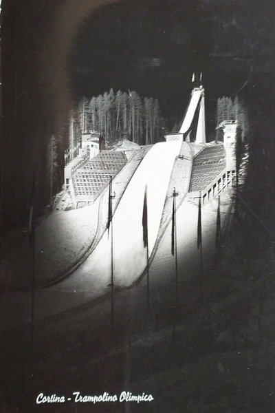 Cartolina - Cortina - Trampolino Olimpico - 1961