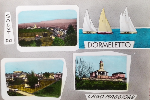 Cartolina - Saluti da Dormelletto - Lago Maggiore - 1969
