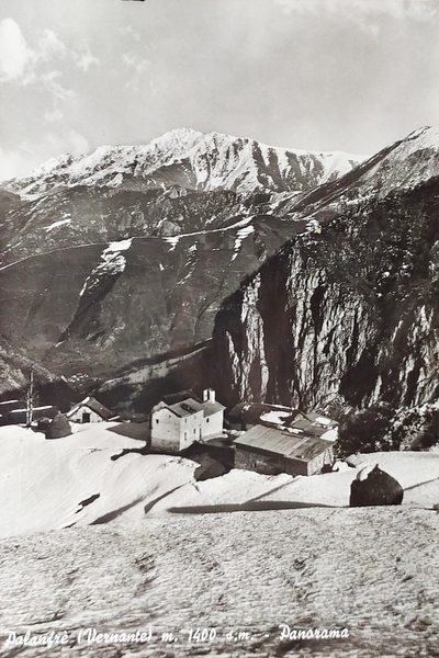Cartolina - Palanfrè ( Vernante ) - Panorama - 1961