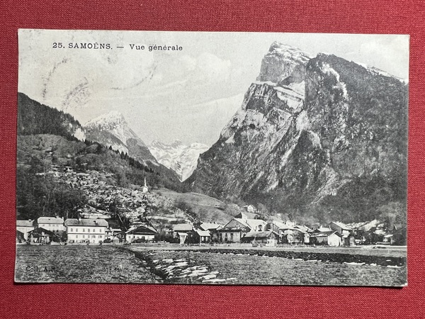 Cartolina - Francia - Samoëns - Vue Generale - 1912
