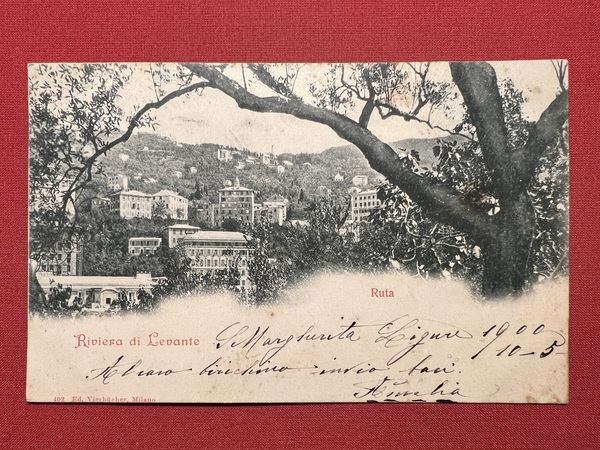 Cartolina - Ruta ( Genova ) - Riviera di Levante …