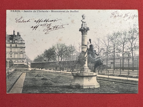 Cartolina - Francia - Paris - Jardin de l'Infante - …