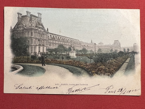 Cartolina - Francia - Paris - Jardin des Tuileries - …