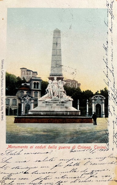 Cartolina - Torino - Monumento ai Caduti della Guerra di …