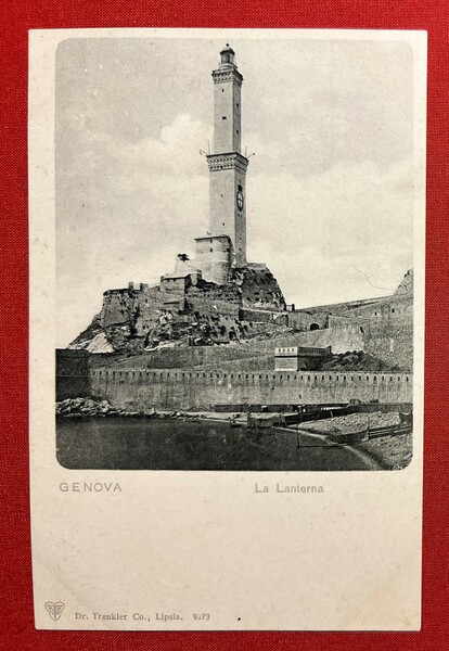 Cartolina - Genova - La Lanterna - 1910 ca.