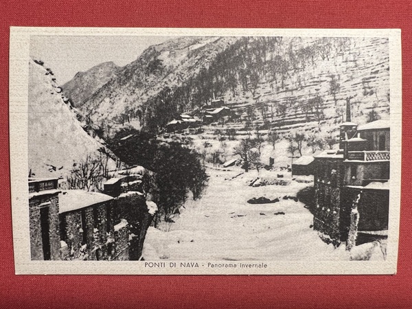 Cartolina - Ponti di Nava ( Cuneo ) - Panorama …
