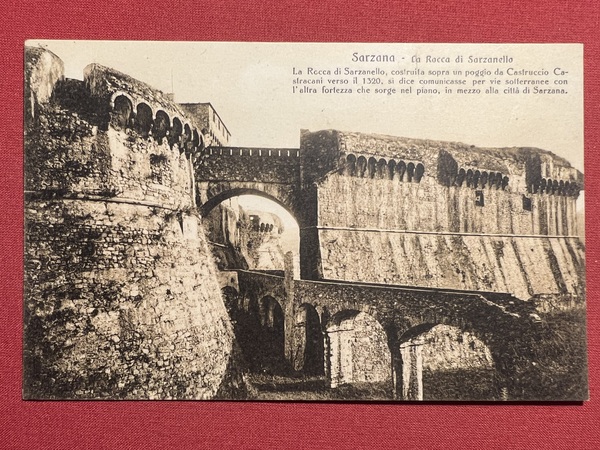 Cartolina - Sarzana ( La Spezia ) - La Rocca …