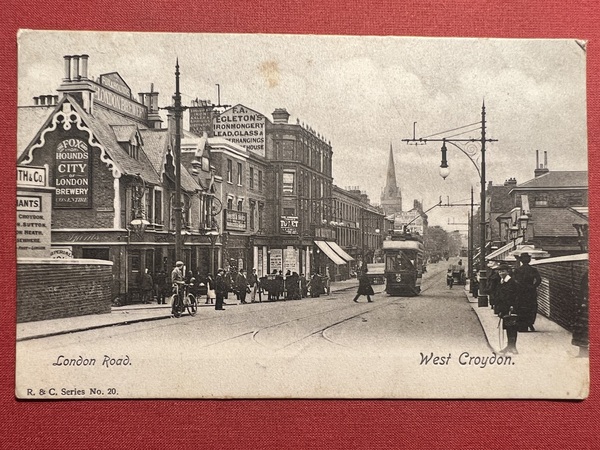 Cartolina - Inghilterra - London Road - West Croydon - …