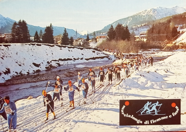 Cartolina - Trentino Marcialonga ( Trento ) - 1975 ca.