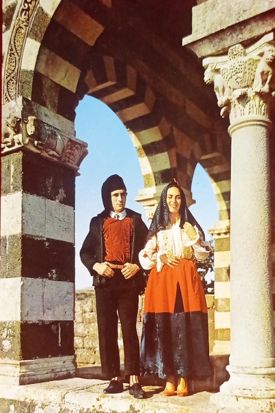 Cartolina - Costumi Sardi - Ploaghe - 1967